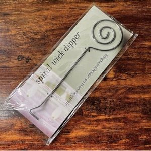Gold Canyon NEW Wick Dipper Silver Metal Spiral Candle Wax Tool - 5 PACK - NWT